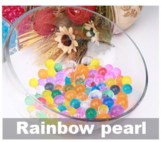 Golden paillette pearl